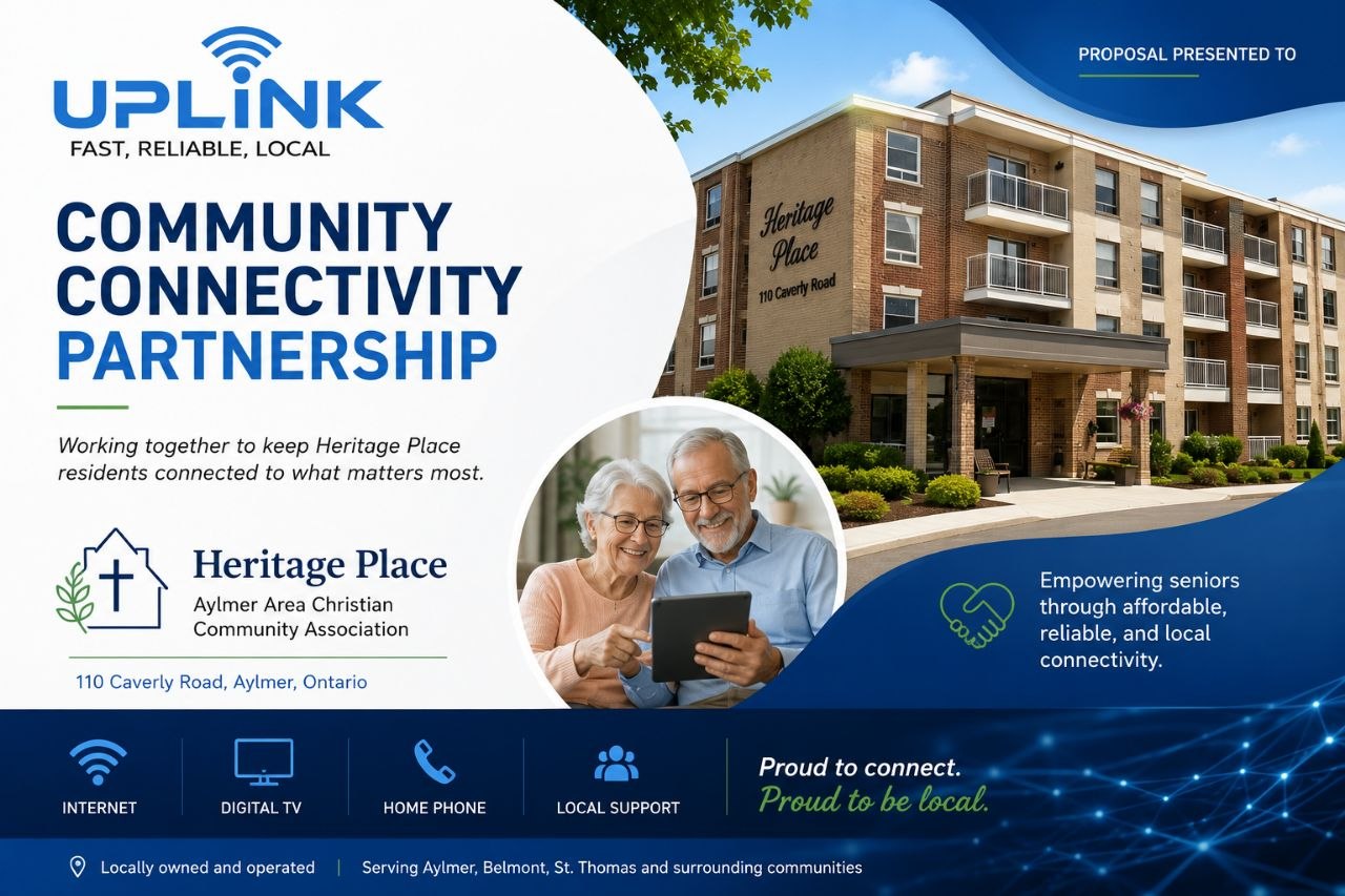 Heritage Place presentation slide 1: Community Connectivity Partnership